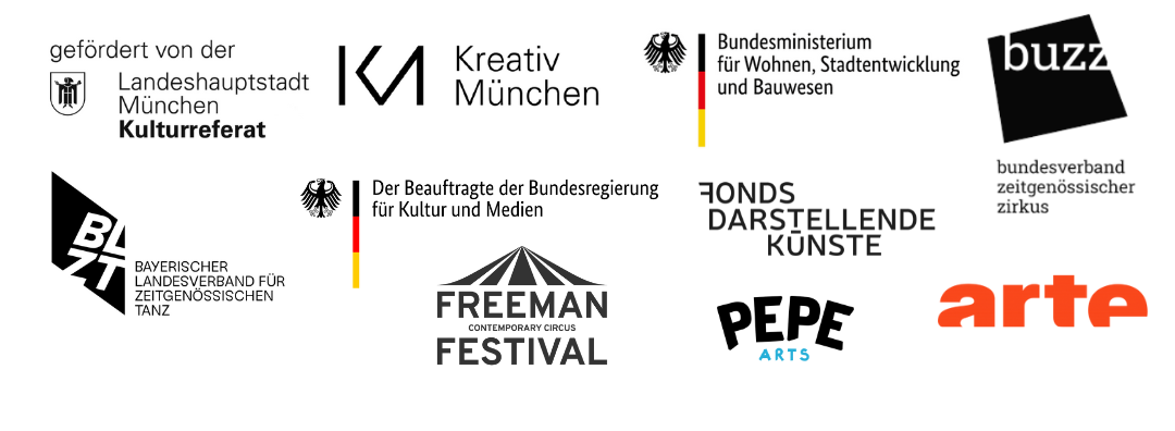 Partner und Förderer: Kulturreferat München, Theatron, BLVZ und weitere